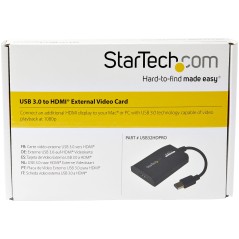 "StarTechcom USB 3.0 to HDMI Video Adapter - Enhance Your Display Experience (USB32HDPRO)"